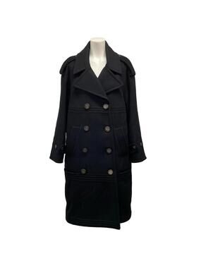 Chanel Black Outer Fabric] Wool Women's #297453C17B